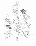 Chassis_Enclosures Diagram and Parts List for WE261 2011-10 - 96024000202 Weed Eater Lawn Tractor